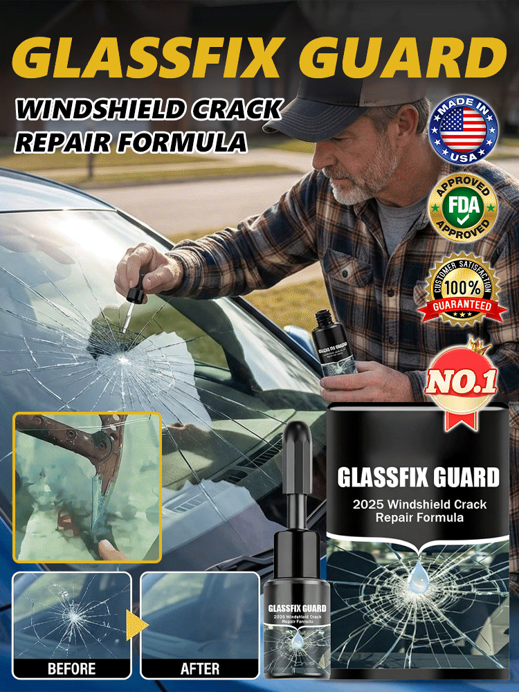 【30-Minute Quick Multi-Crack Repair】Car Window/Windshield Crack Repair Liquid🔥