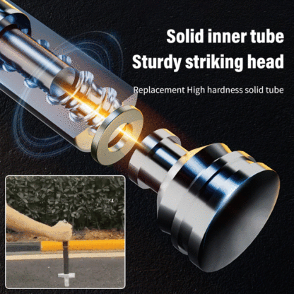 【One-click pop-up, powerful strike】Enhanced automatic spring bars⚡1-Click Defense + Window Breaker for Emergencies 