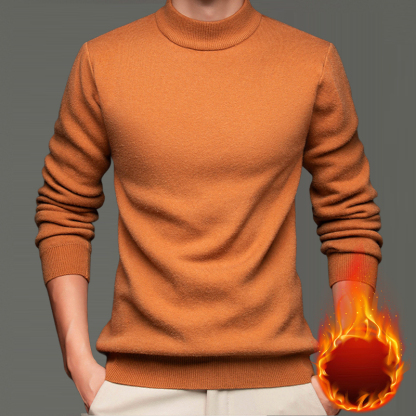 50% OFF🔥Fleece-lined and thickened turtleneck sweater❄️Ultimate Warmth. Wool & Mulberry Silk, Anti-Static, Machine Washable 