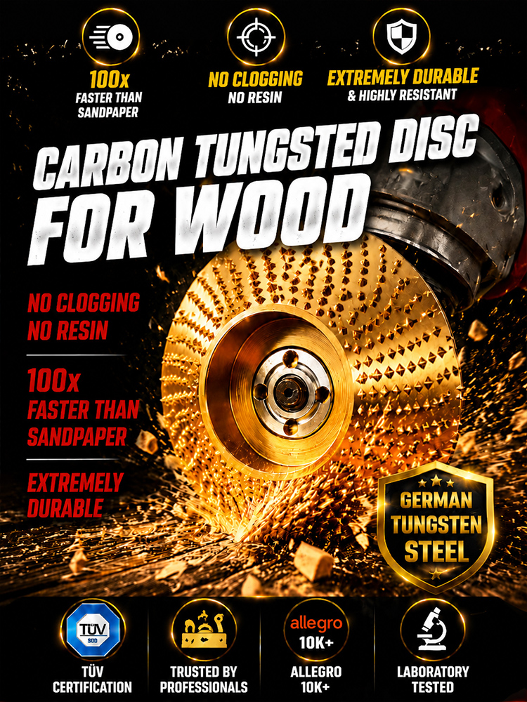 Cut Wood Like Tofu in 3s丨Angle Grinder Grinding Wheel丨Grind 10x Faster! Zero Burning
