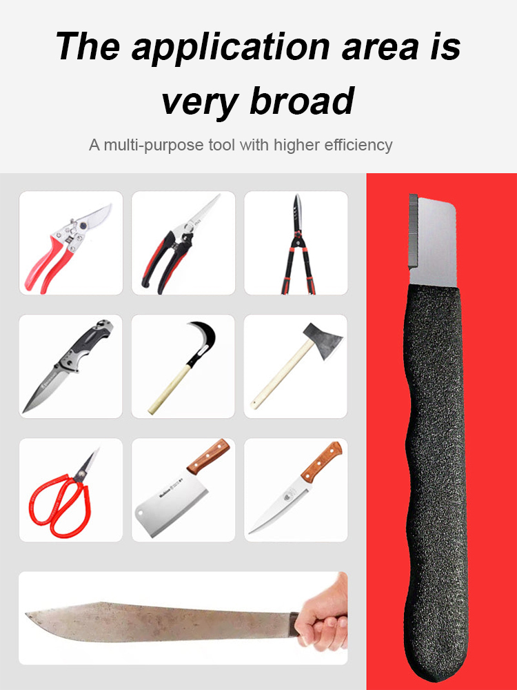 🔥【Saving Dull Knife】Portable titanium steel knife sharpener丨Suitable for any blade, the blade can cut iron like mud after use, and it is as sharp as new⚡