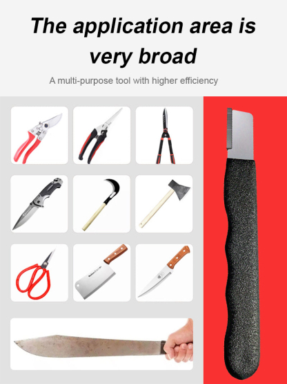 🔥【Saving Dull Knife】Portable titanium steel knife sharpener丨Suitable for any blade, the blade can cut iron like mud after use, and it is as sharp as new⚡