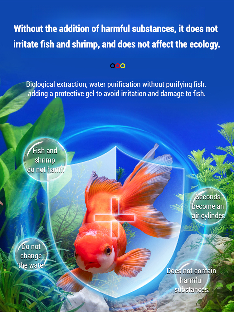  [One-Minute Water Purification] Powerful Aquarium Water Clarifying Tablets