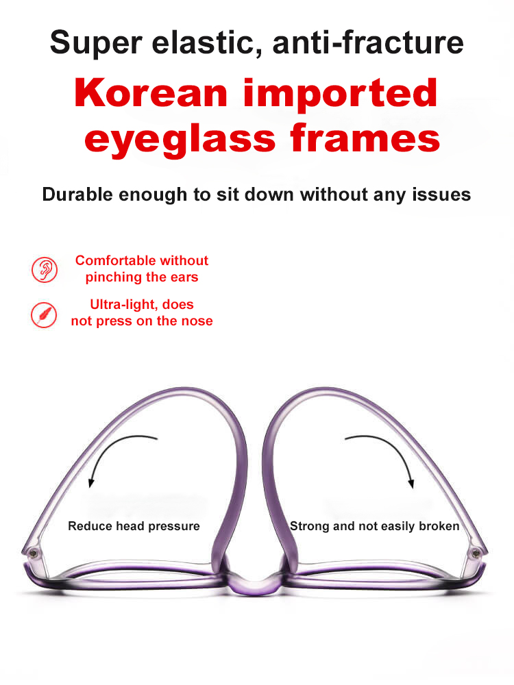 【No replacement needed for a lifetime】 Intelligent Zoom Reading Glasses✅️