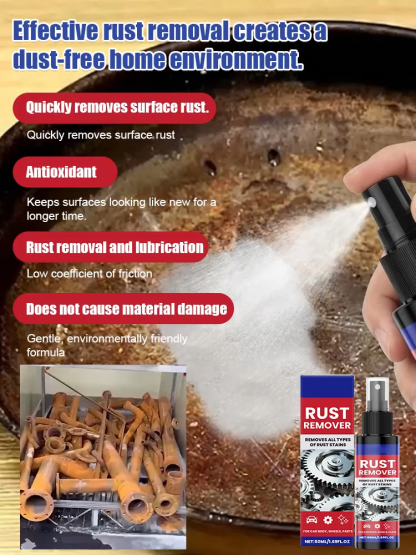 Rust removal spray