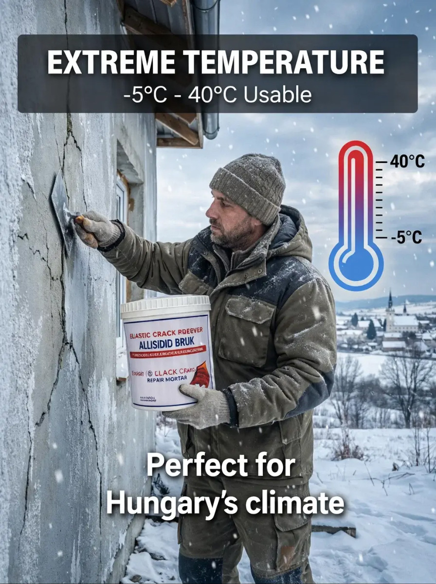 【Suitable for both interior and exterior walls】Elastic Crack-Resistant Wall Repair Paste