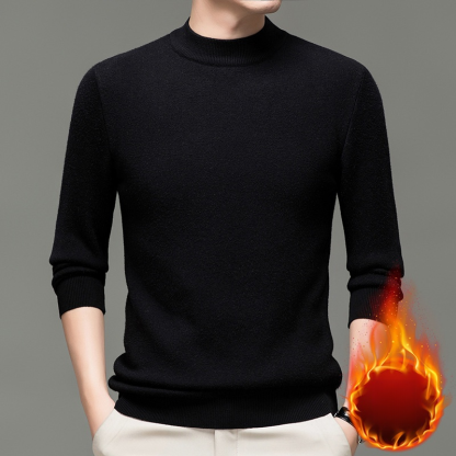 50% OFF🔥Fleece-lined and thickened turtleneck sweater❄️Ultimate Warmth. Wool & Mulberry Silk, Anti-Static, Machine Washable 