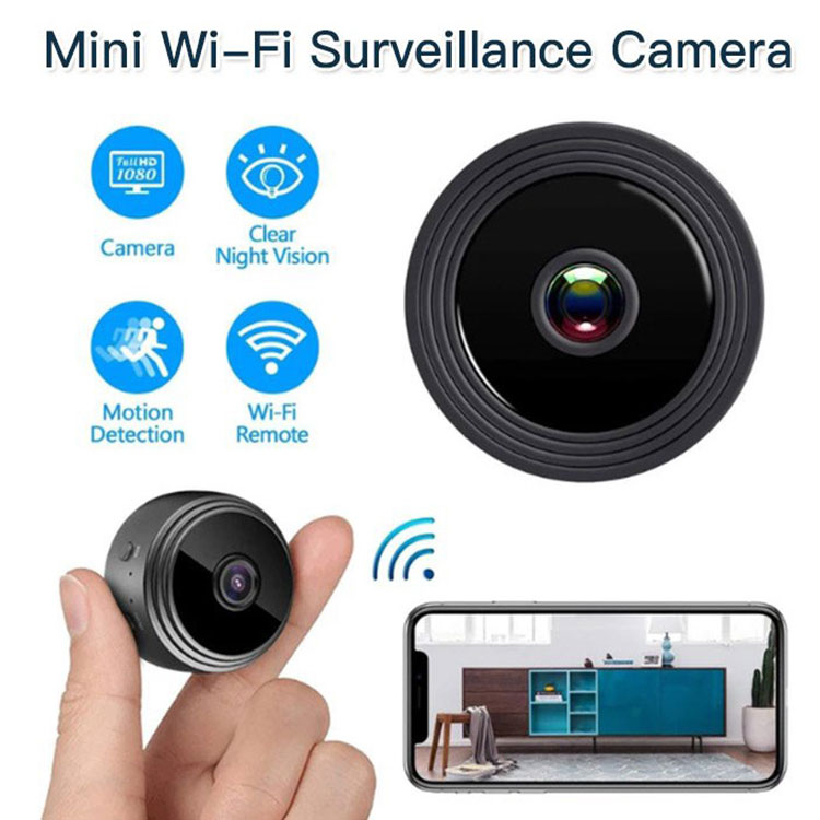 【Super hidden】1080P HD Wireless Cam丨150° Wide Angle, No-Light Night Vision, Works Without WiFi