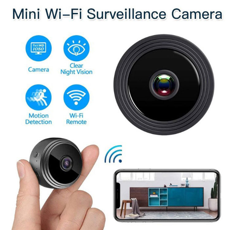 【Super hidden】1080P HD Wireless Cam丨150° Wide Angle, No-Light Night Vision, Works Without WiFi