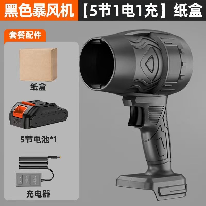 【Black Hole–Level Turbo Storm Blower】 130K RPM Power: Dry car in 3 mins, No more towel scratches!