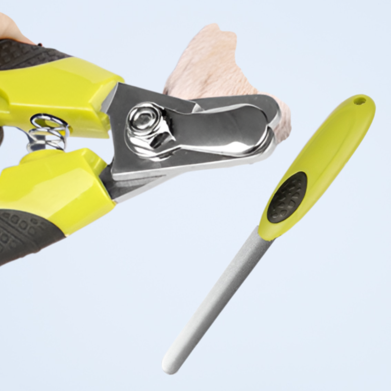 Pet supplies nail clippers and file set pet cleaning nail clippers dog nail clippers nail clippers
