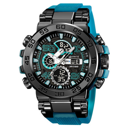【50-meter water resistance】 Sports waterproof watch