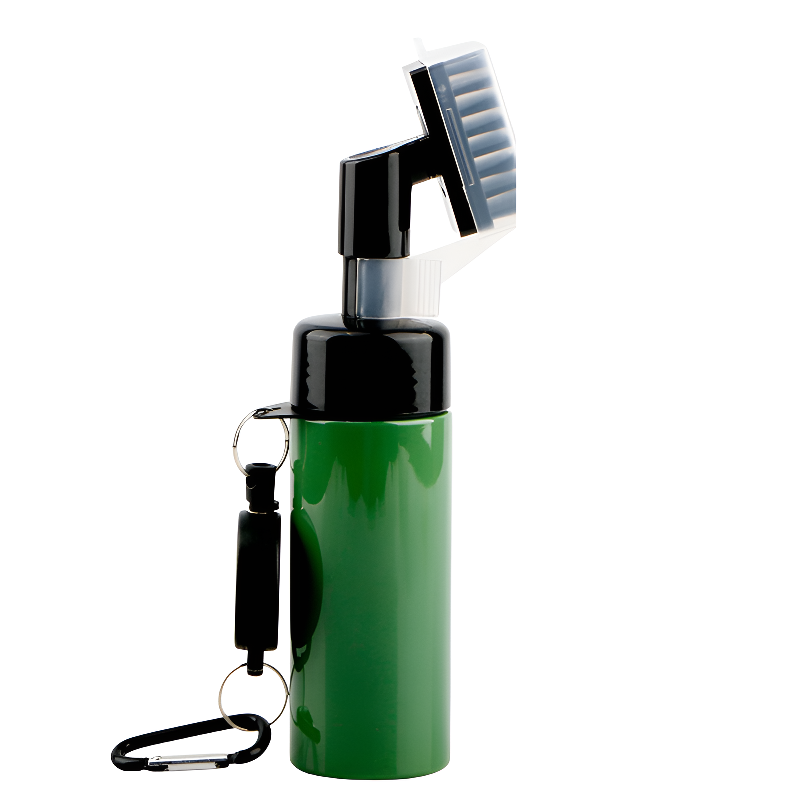Upgraded golf club water spray cleaning brush push-type water spray bottle brush groove tool