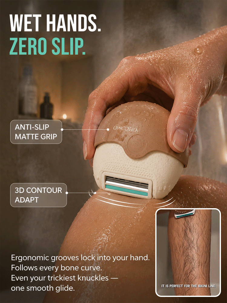 【Suitable for the whole body, wet and dry use】Portable Rotary Electric Hair Removal Device