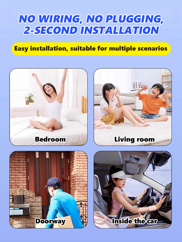 As hidden as a pinhole】No need to connect to the internet or plug in, 24-hour real-time monitoring video ⚠️ Connect your phone to remotely view live broadcasts and playbacks