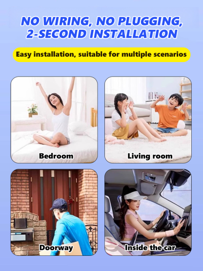 As hidden as a pinhole】No need to connect to the internet or plug in, 24-hour real-time monitoring video ⚠️ Connect your phone to remotely view live broadcasts and playbacks