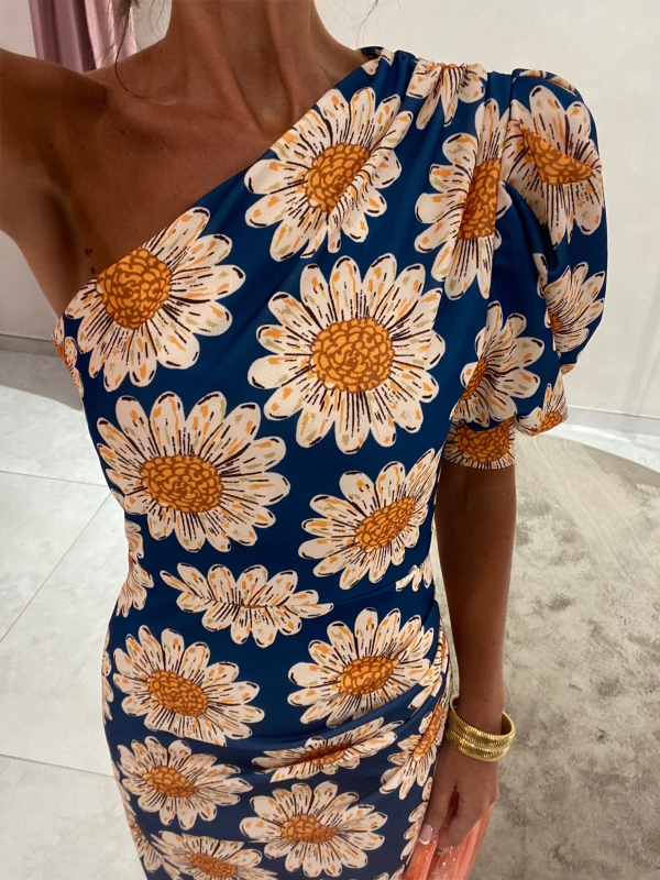 Blue Daisy Dress