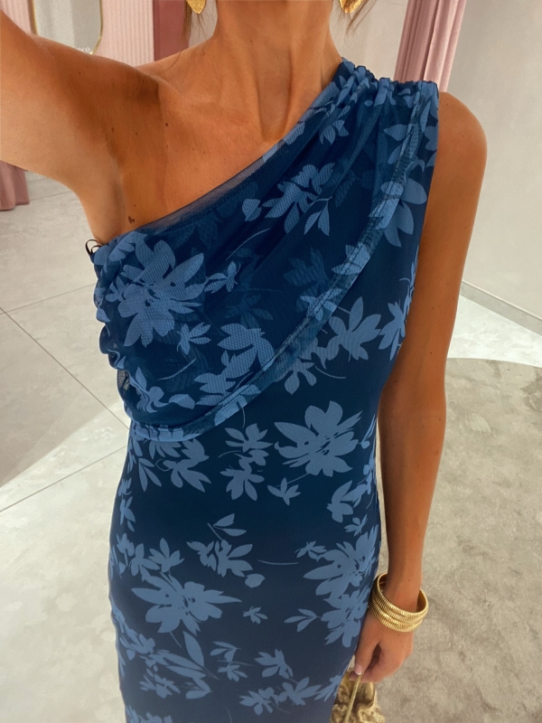 San Román Blue Dress