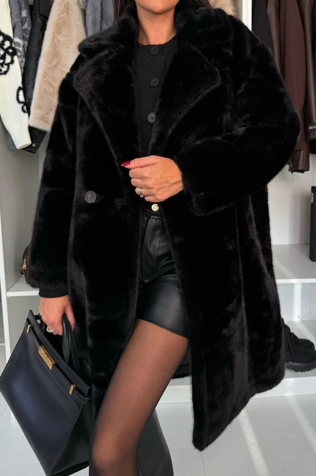 Bellamie fur coat