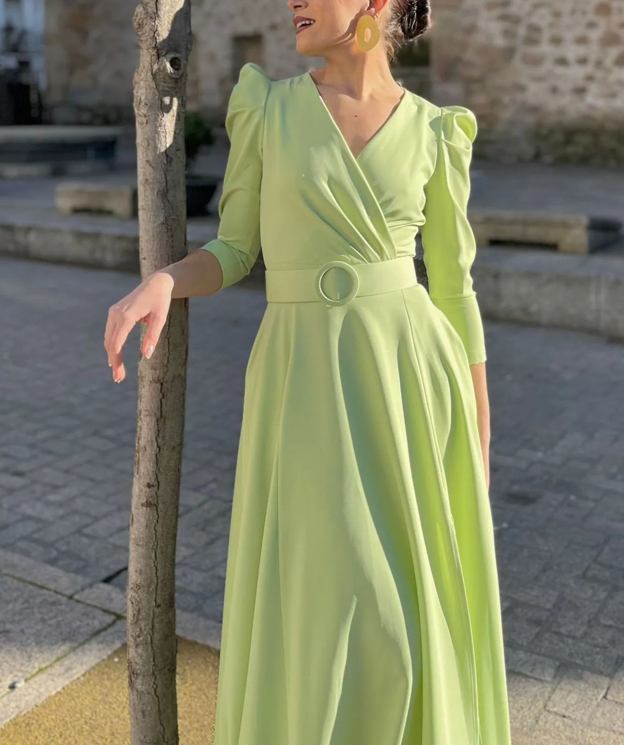 Pastel Green Ariel Dress