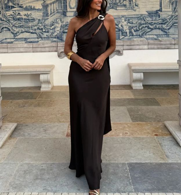 Granada Dress in Brown