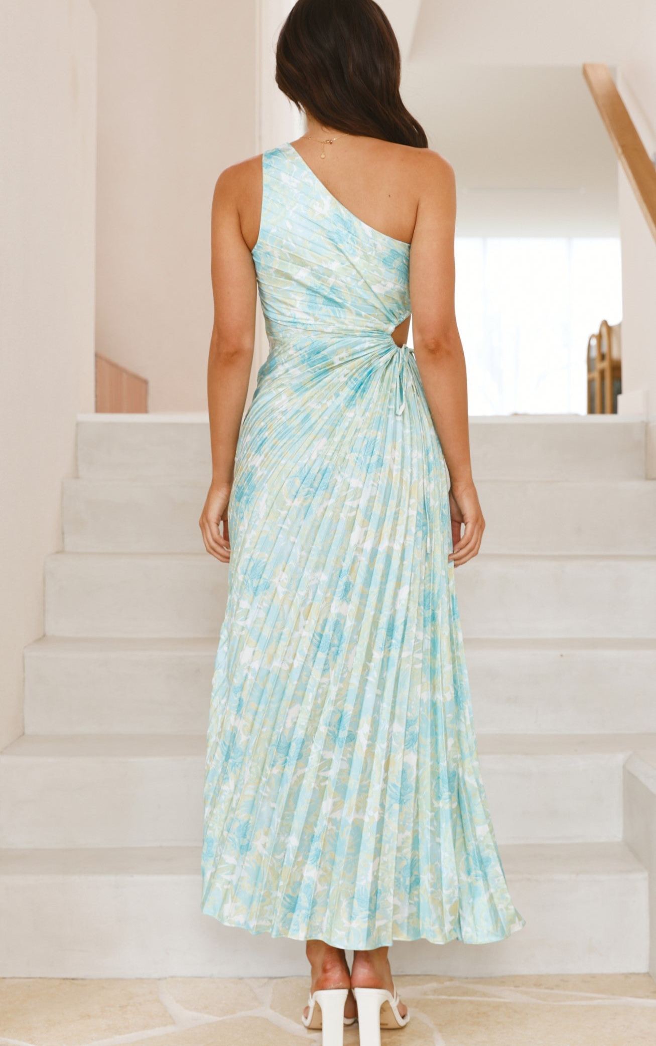 Laken Maxi Dress - Green Floral