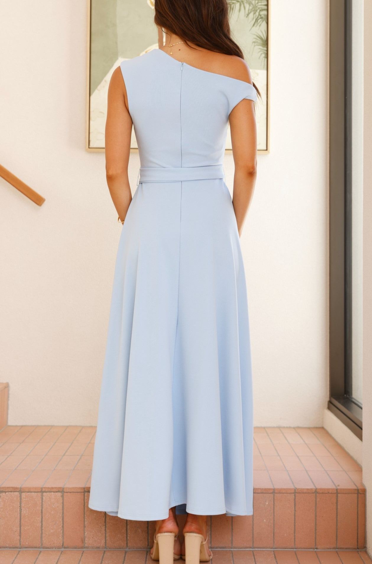 Gemma Maxi Dress - Baby Blue