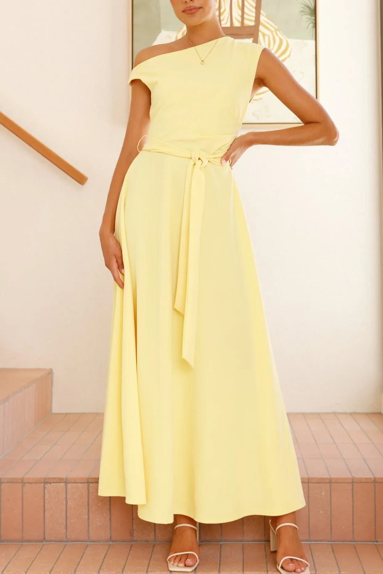 Gemma Maxi Dress - yellow