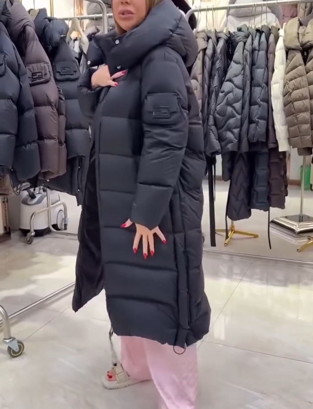 Urban Versatile Black Puffer Coat (3 Length Options)