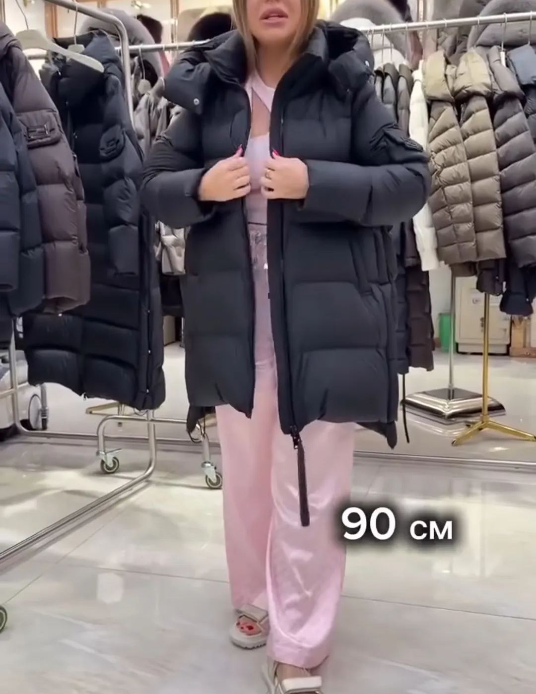 Urban Versatile Black Puffer Coat (3 Length Options)