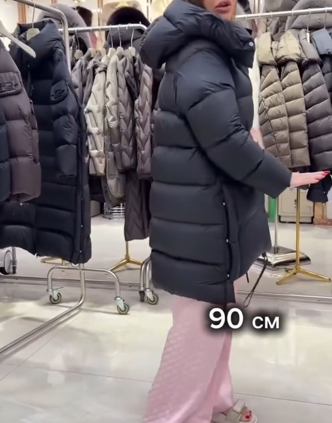 Urban Versatile Black Puffer Coat (3 Length Options)