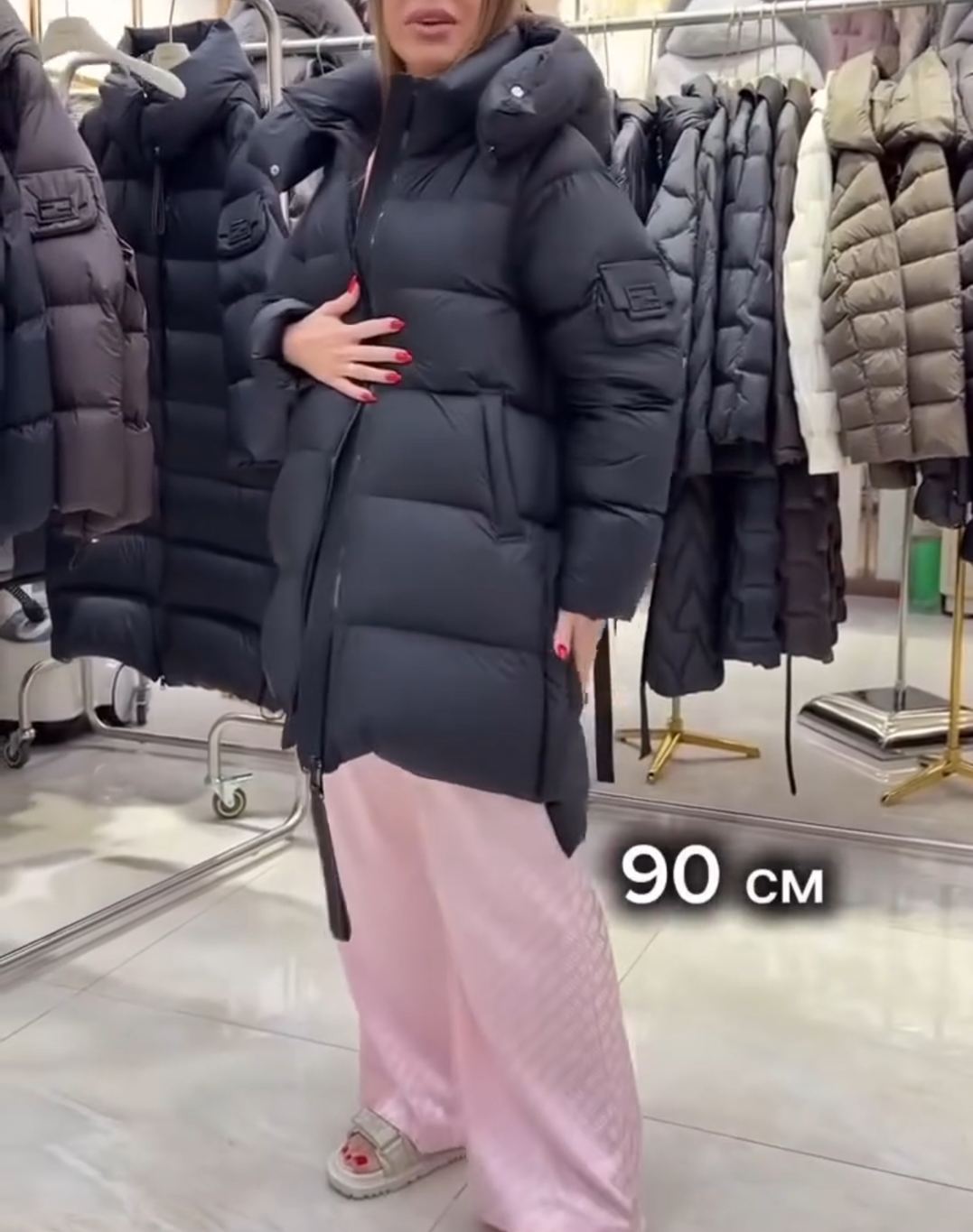 Urban Versatile Black Puffer Coat (3 Length Options)