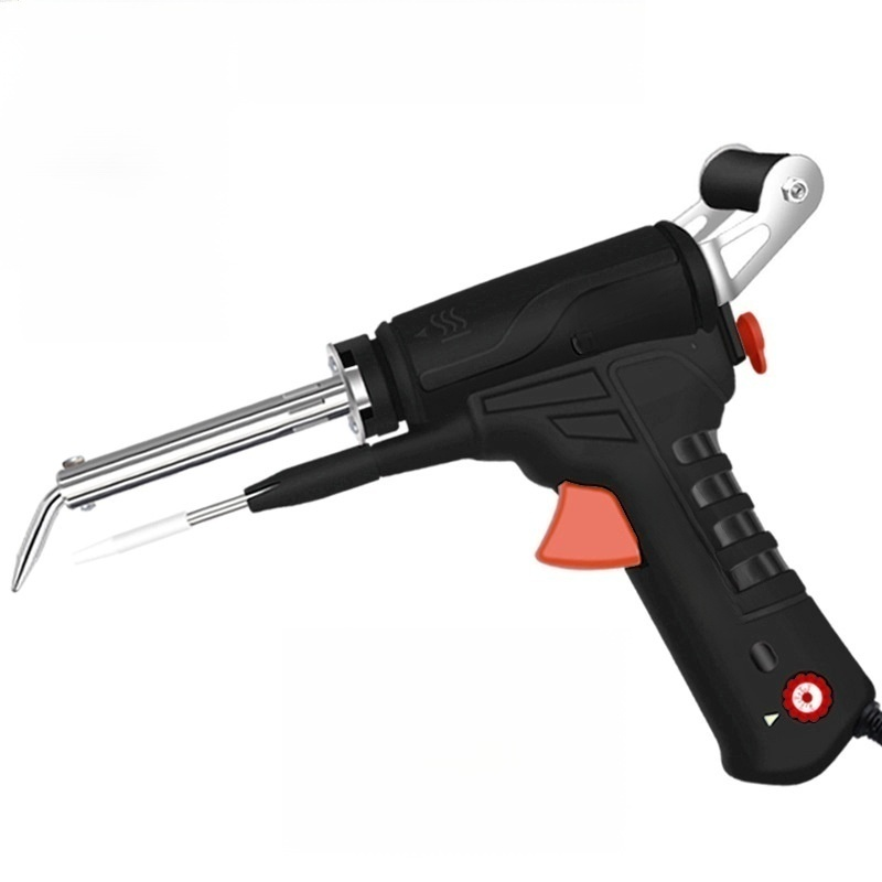 Household soldering iron with switch