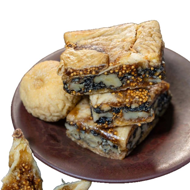  Fig, Black Sesame and Walnut Sandwich Pie