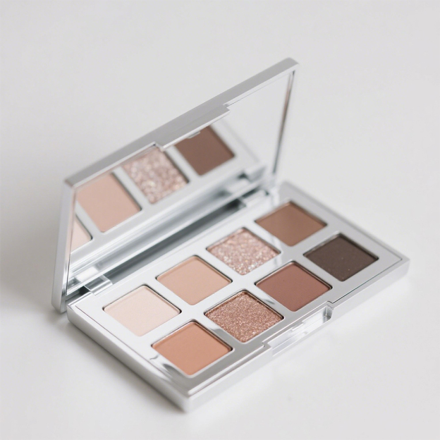 Earth-toned eyeshadow palette