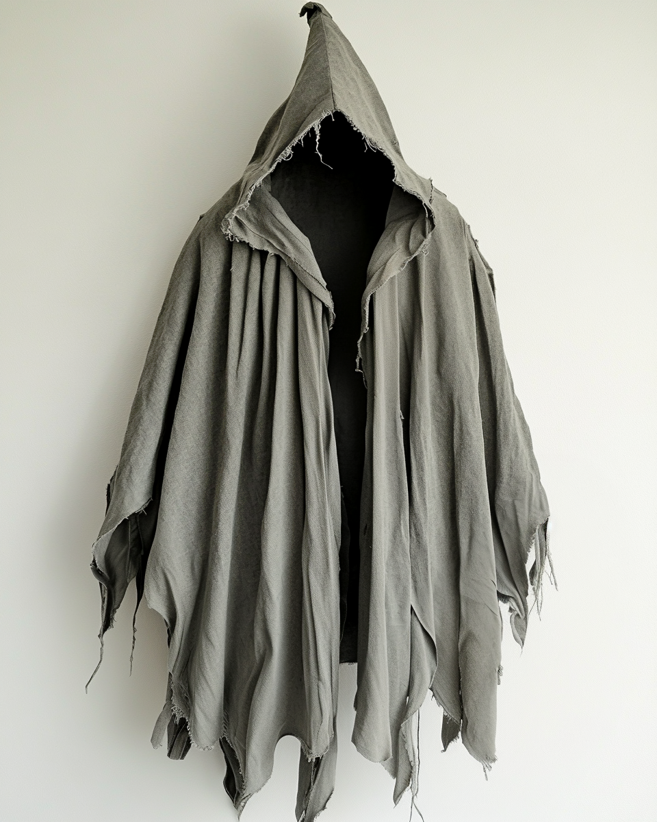 Solid color tassel cape afb0