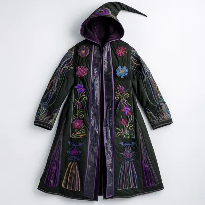 Halloween element long wizard cape 6011