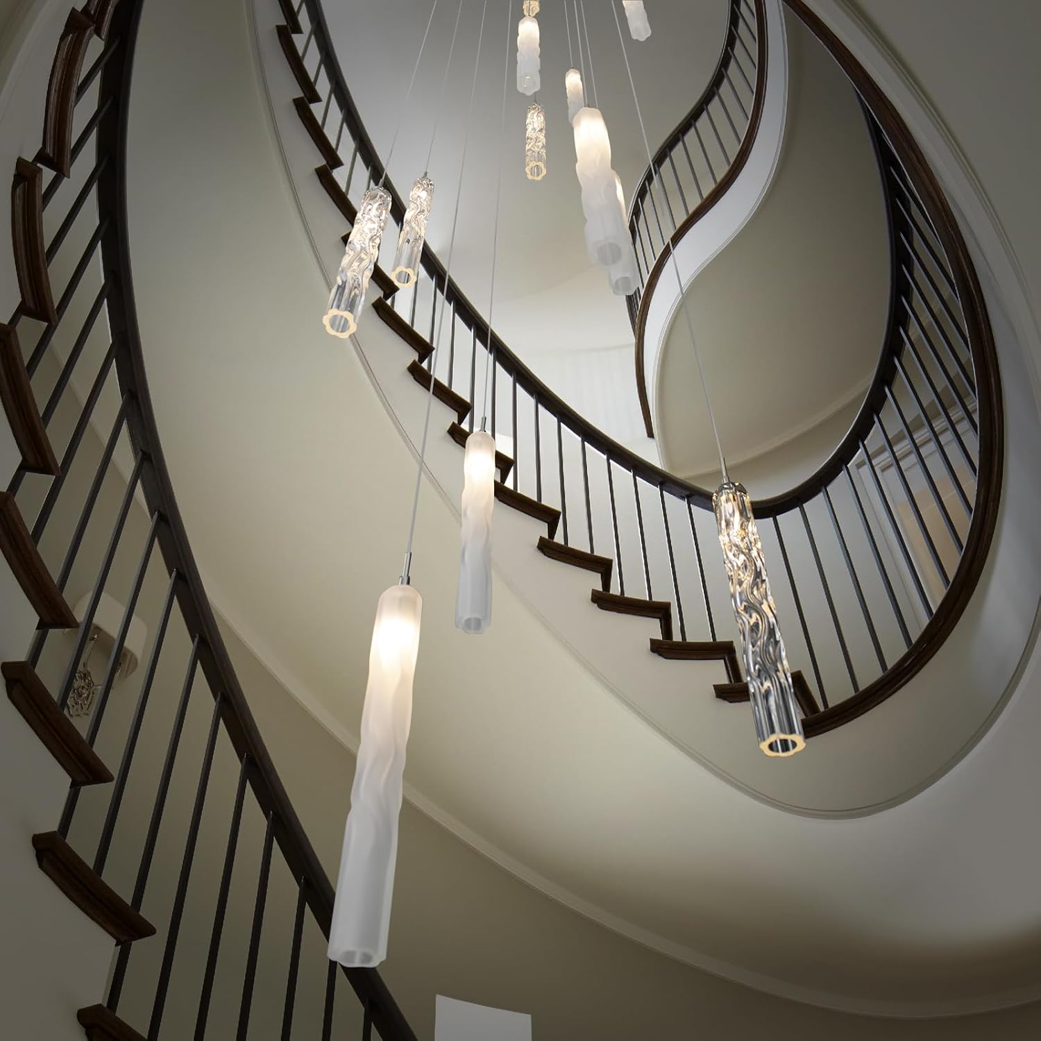 13-Light Staircase Chandelier