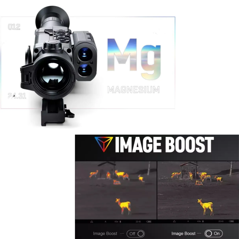 Prémium termokamera távmérővel és videórögzítéssel