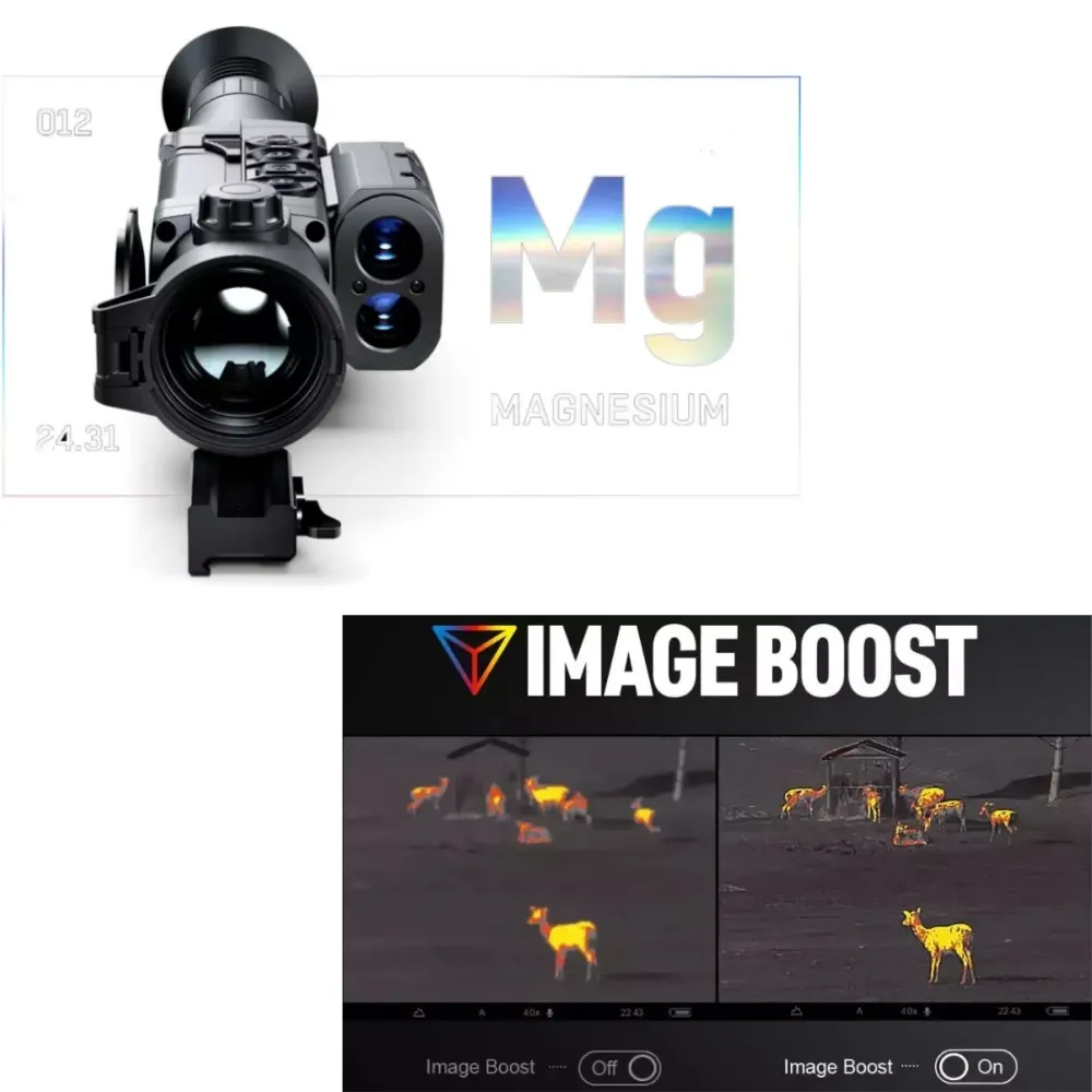 Prémium termokamera távmérővel és videórögzítéssel