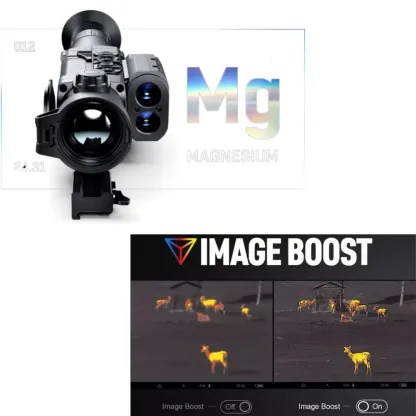 Prémium termokamera távmérővel és videórögzítéssel