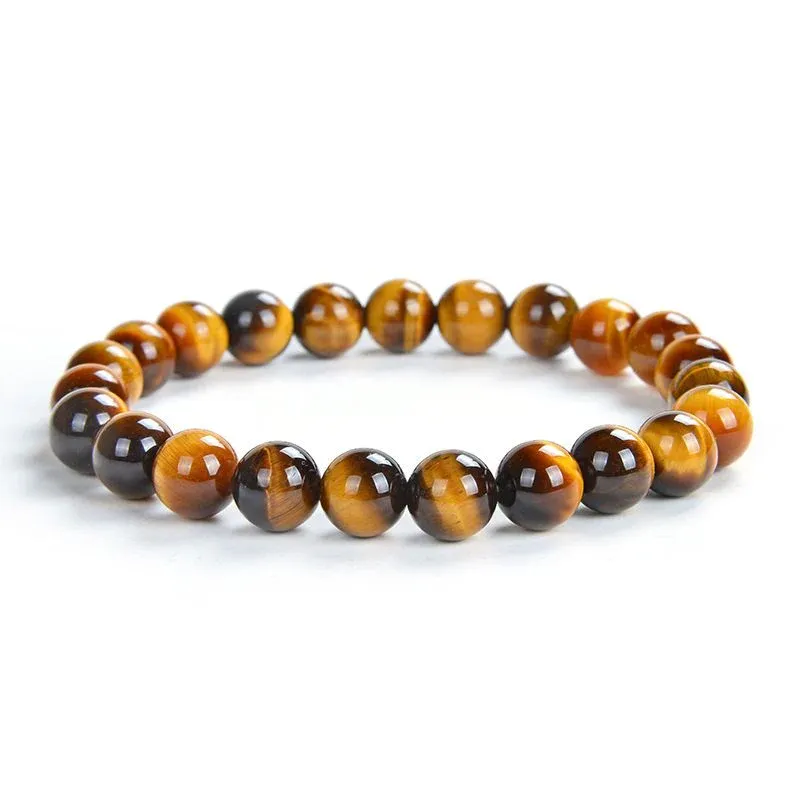 Unleash Power and Prosperity with NatureQi's Gold Tiger Eye Bracelet