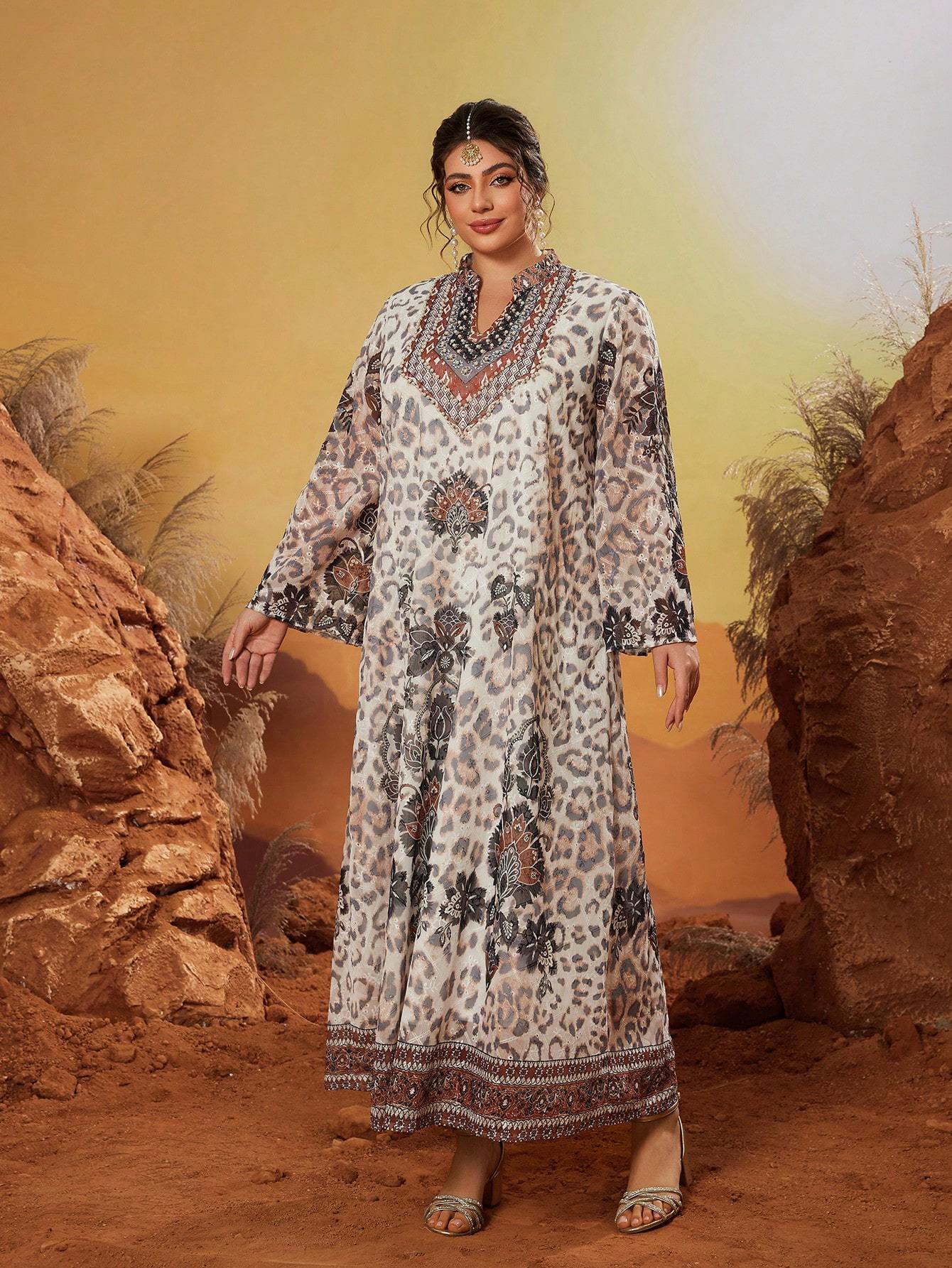 Leely Women's Elegant Sweetheart Cloak Sleeve Lace A-Line Dress