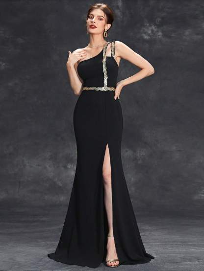 Leely Women's Elegant Sweetheart Cloak Sleeve Lace A-Line Dress