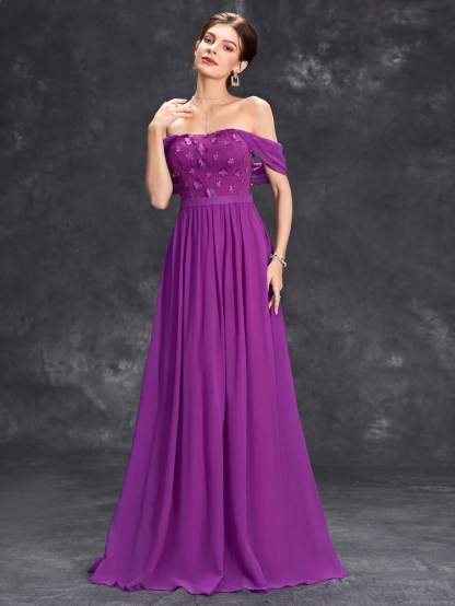 Leely Women's Elegant Sweetheart Cloak Sleeve Lace A-Line Dress