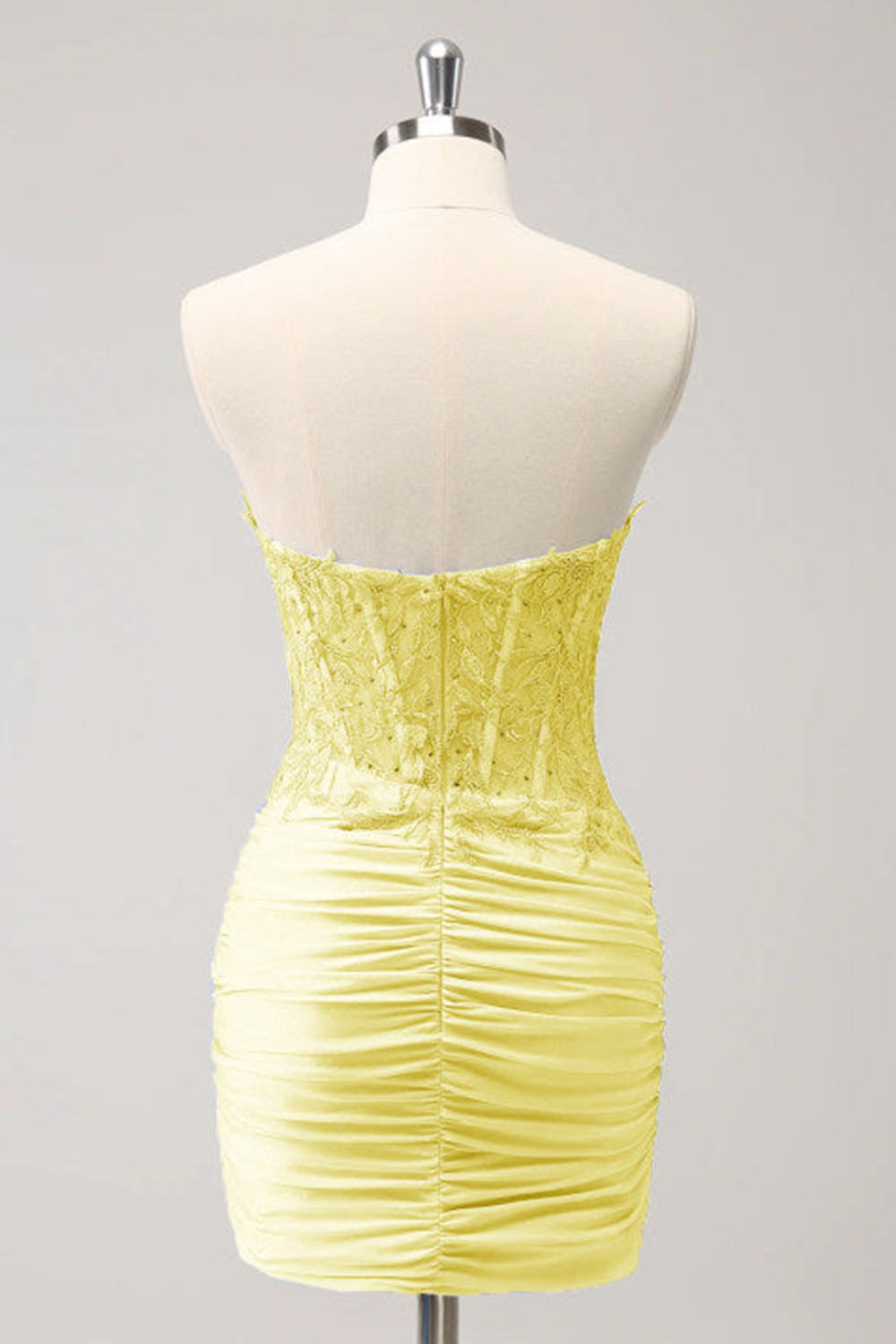 Fuchsia Sweetheart Corset Tight Homecoming Dress with Beading