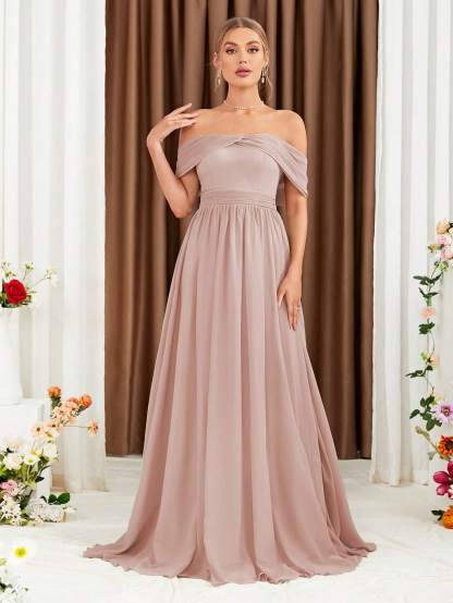 Leely Women's Elegant Sweetheart Cloak Sleeve Lace A-Line Dress