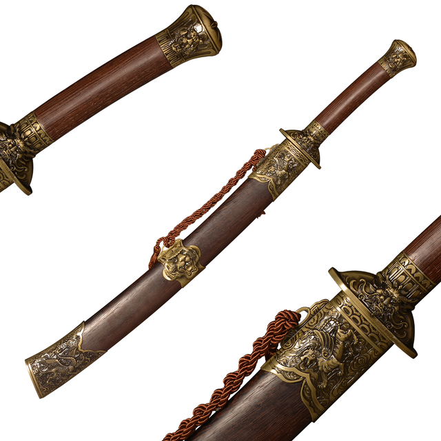 Popular Dragon Tiger Sword Katana Chinese Tradition