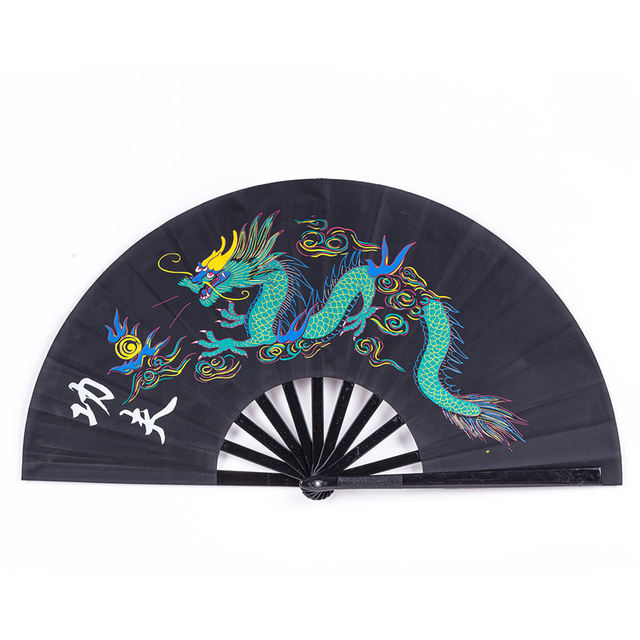 China Traditional Kung Fu Fans Plastic Fan Rib