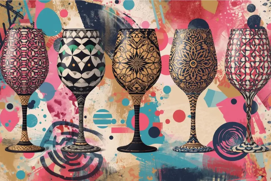 Bottle of champagne for bride&rsquo;s wedding morning